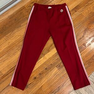 Moncler vintage track pants Dark red/burgandy/maroon